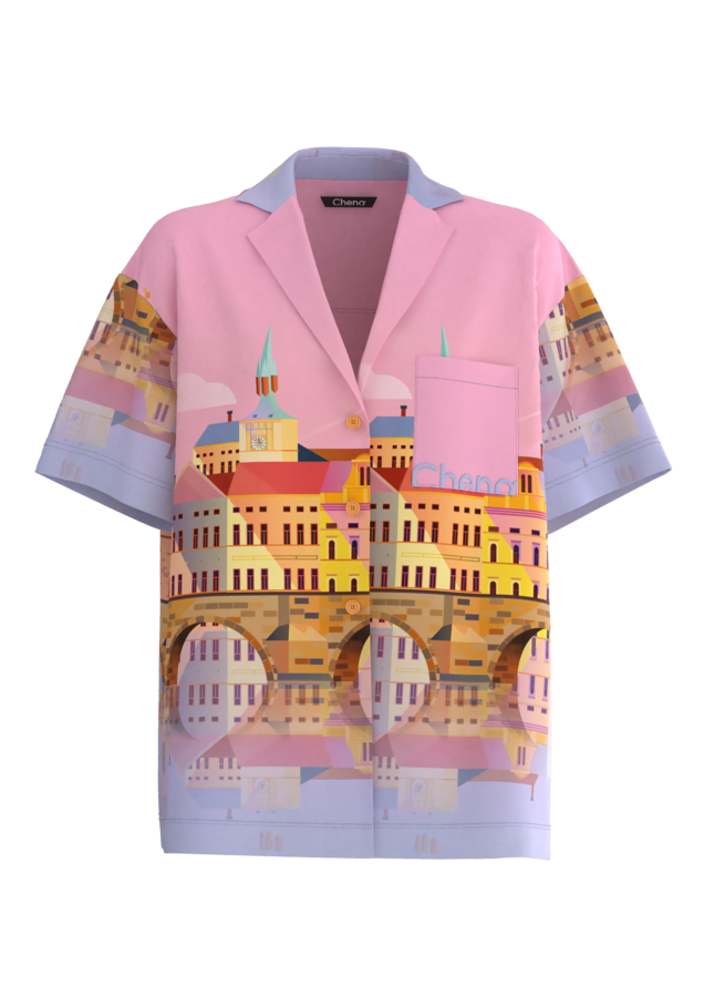 Cuban collared shirt